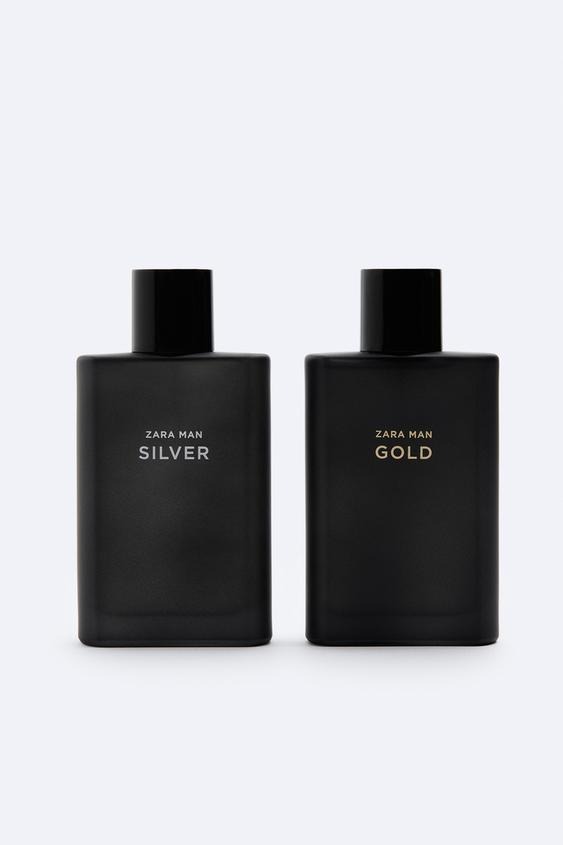 پک دوتایی عطر مردانه زارا silver + gold 90ml