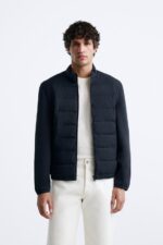 پافر مردانه زارا LIGHT PADDED JACKET