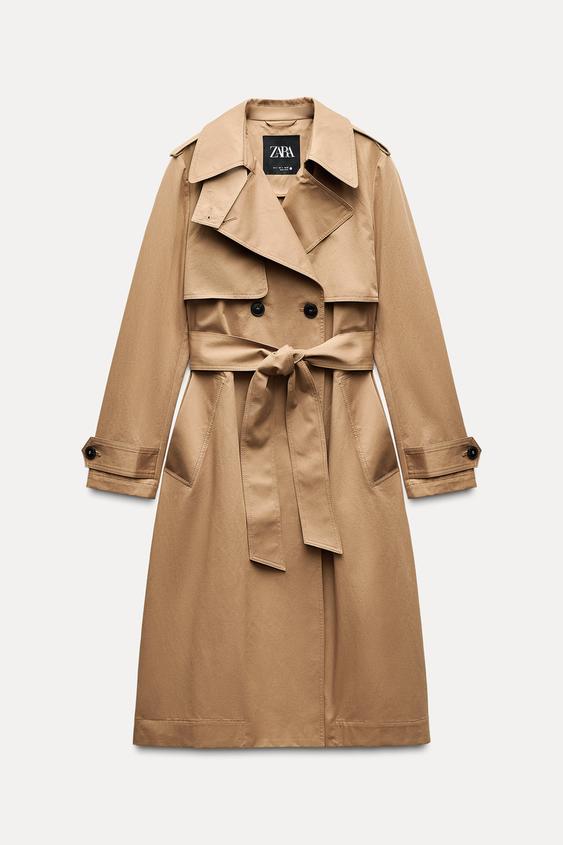 بارانی زنانه زارا TRENCH COAT