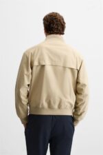 کاپشن مردانه زارا TECHNICAL BOMBER JACKET