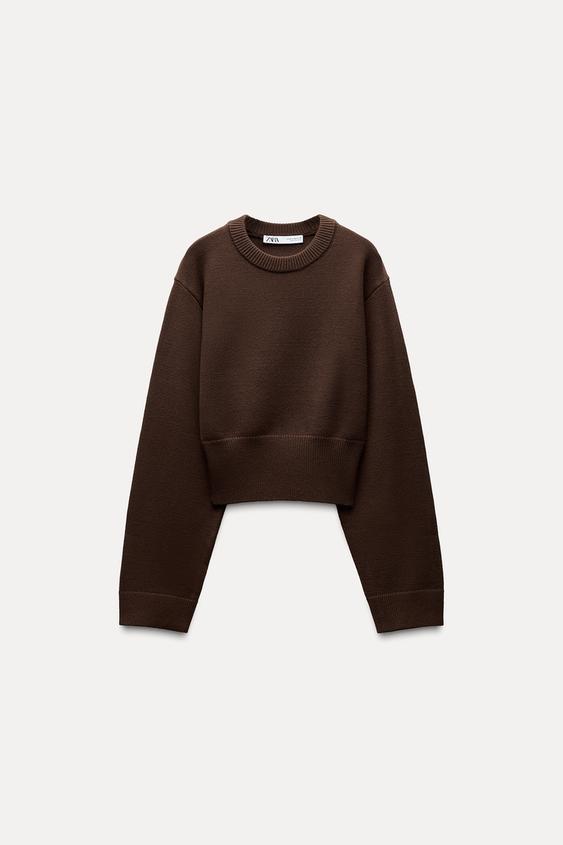 پلیور بافت زنانه زارا KNIT SWEATER