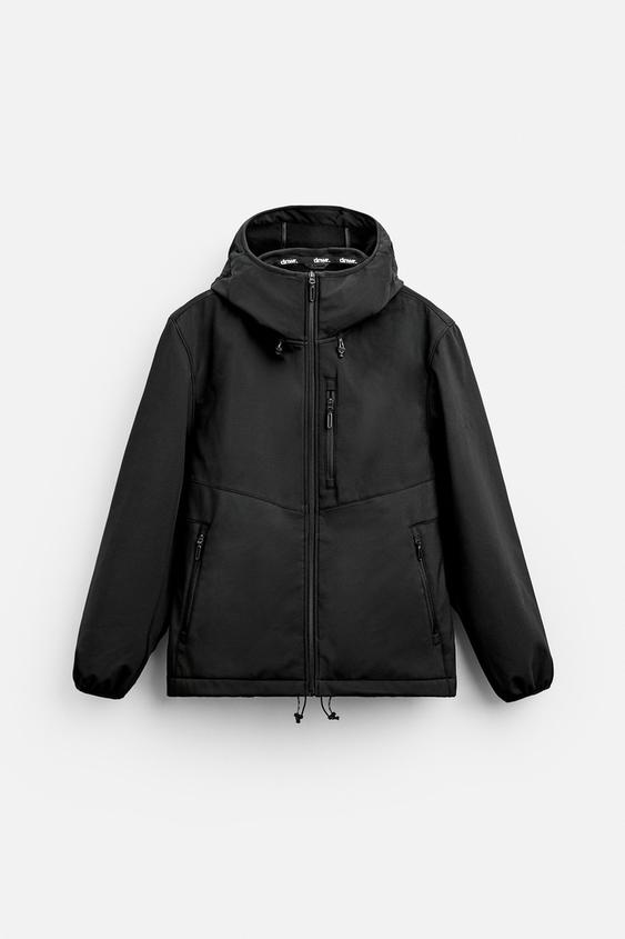 کاپشن مردانه زارا HOODED TECHNICAL JACKET