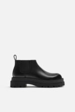 نیمبوت مردانه زارا CHUNKY CHELSEA BOOTS