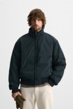 کاپشن مردانه زارا PADDED TECHNICAL JACKET