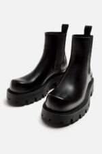 نیمبوت مردانه زارا CHUNKY CHELSEA BOOTS