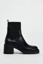 نیمبوت زنانه زارا NEOPRENE-EFFECT ANKLE BOOTS