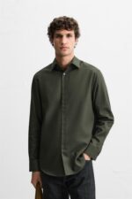 پیراهن مردانه زارا TEXTURED SHIRT