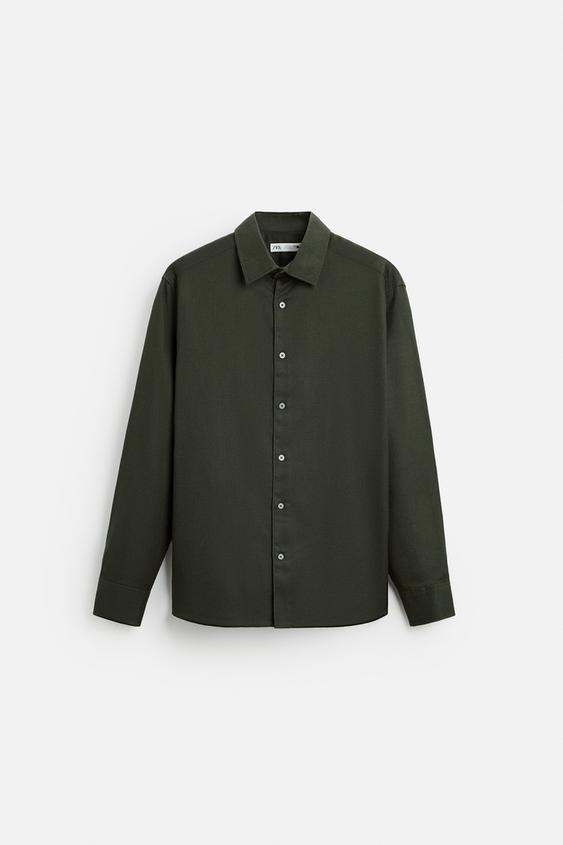 پیراهن مردانه زارا TEXTURED SHIRT