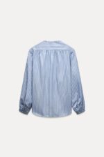 پیراهن راه راه زنانه زارا STRIPED ZW COLLECTION SHIRT