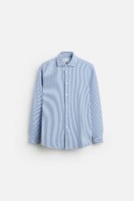 پیراهن مردانه زارا STRIPED STRETCHY SHIRT