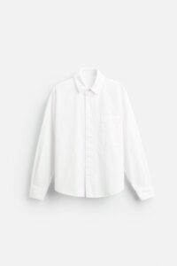 پیراهن ساده مردانه زارا shirt with pocket