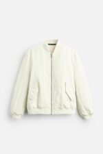 کاپشن مردانه زارا QUILTED BOMBER JACKET