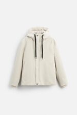 کاپشن مردانه زارا TECHNICAL HOODED JACKET