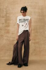 شلوار زنانه زارا MULTI-POSITION WAIST TROUSERS