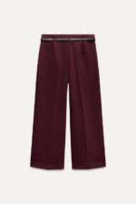 شلوار زنانه زارا BELTED CULOTTES