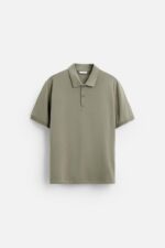 پولوشرت مردانه زارا BASIC PIQUÉ TEXTURE POLO SHIRT