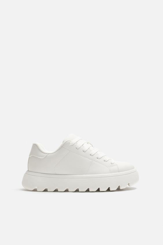 کتونی مردانه زارا chunky sole sneakers