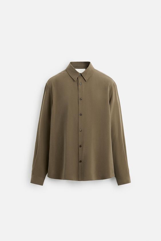 پیراهن مردانه زارا FLOWING SHIRT