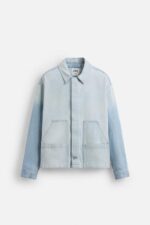 جکت جین مردانه زارا DENIM JACKET