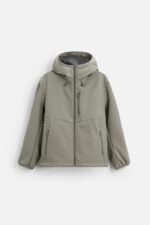 کاپشن مردانه زارا TECHNICAL HOODED JACKET