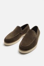 لوفر چرمی مردانه زارا CASUAL LEATHER LOAFERS