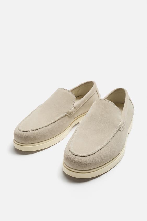 لوفر چرمی مردانه زارا CASUAL LEATHER LOAFERS