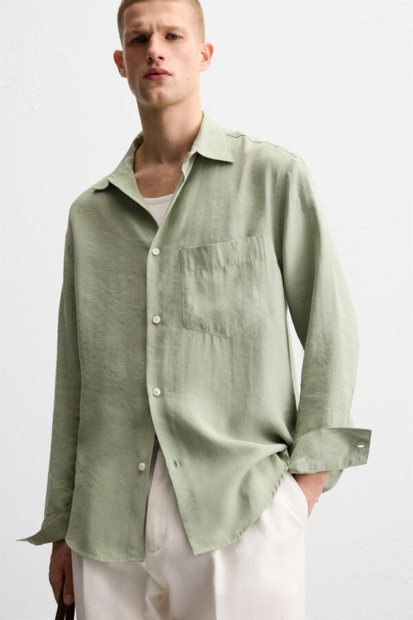 پیراهن مردانه زارا RELAXED SHIRT