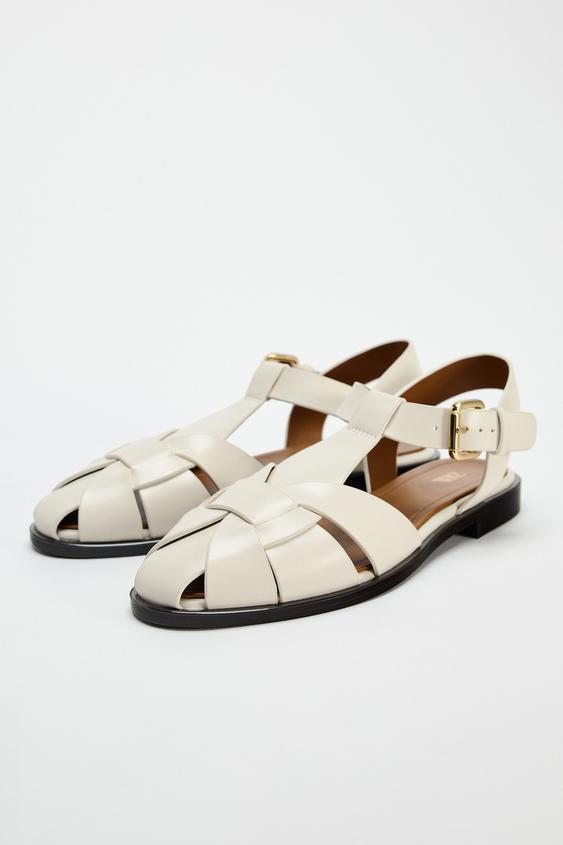 صندل زنانه زارا MULTI-STRAP SANDALS