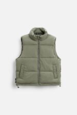 پافر بدون آستین مردانه زارا PADDED TECHNICAL GILET