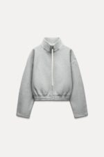 سویشرت زنانه زارا ZIP-UP JACKET