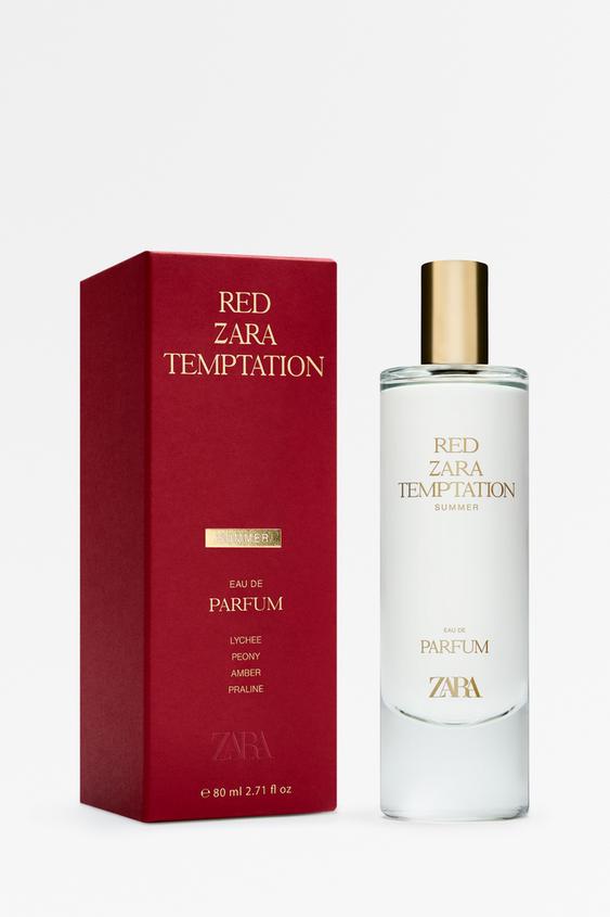 عطر زنانه زارا RED ZARA TEMPTATION SUMMER 80ML