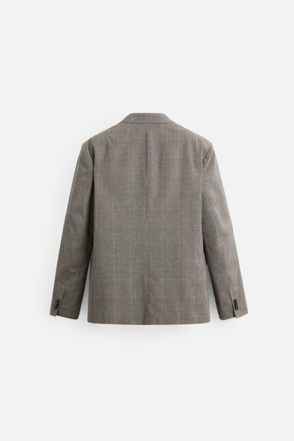 بلیزر مردانه زارا CHECKED SUIT BLAZER