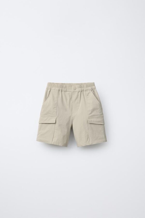 شلوارک پسرانه زارا TECHNICAL BERMUDA SHORTS