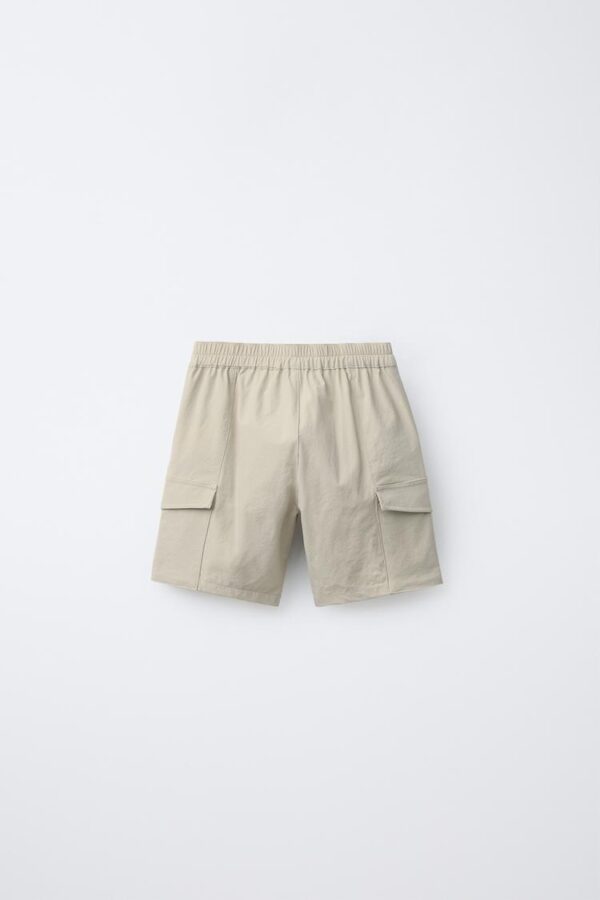 شلوارک پسرانه زارا TECHNICAL BERMUDA SHORTS