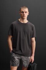 تیشرت مردانه زارا TEXTURED TRAINING T-SHIRT