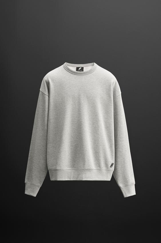 دورس اسپورت مردانه زارا CREW NECK SWEATSHIRT