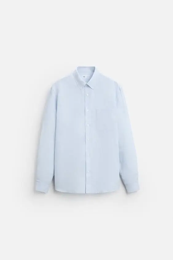 پیراهن مردانه زارا cotton - linen shirt