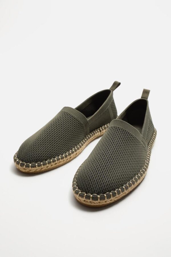 کفش مردانه زارا KNIT FABRIC ESPADRILLES