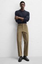 شلوار مردانه زارا REGULAR FIT TROUSERS