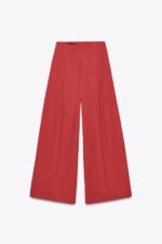 شلوار زنانه زارا TROUSERS WITH DOUBLE PLEAT