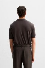 پولوشرت مردانه زارا LIMITED EDITION COTTON KNIT POLO SHIRT