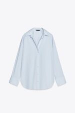 پیراهن زنانه زارا BASIC POPLIN SHIRT