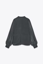 پیراهن زنانه زارا ZW COLLECTION 100% SILK SHIRT
