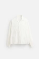 پیراهن مردانه زارا COTTON/LINEN YOKE SHIRT