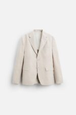 کت مردانه زارا 100% LINEN SUIT BLAZER