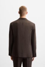 کت مردانه زارا 100% LINEN SUIT BLAZER