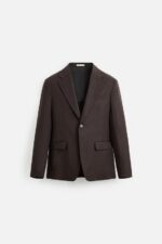 کت مردانه زارا 100% LINEN SUIT BLAZER