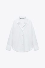 پیراهن زنانه زارا BASIC POPLIN SHIRT