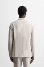 کت مردانه زارا 100% LINEN SUIT BLAZER