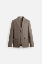کت مردانه زارا 100% LINEN SUIT BLAZER